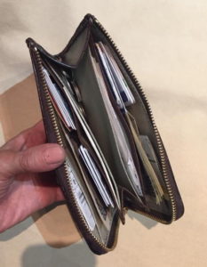 中に物をいれてみたところ